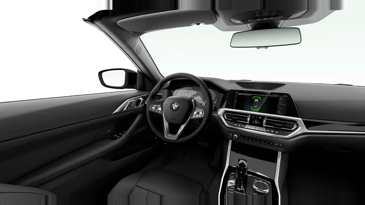 BMW Serie 4 420i Cabrio en renting en Barcelona — Trasera