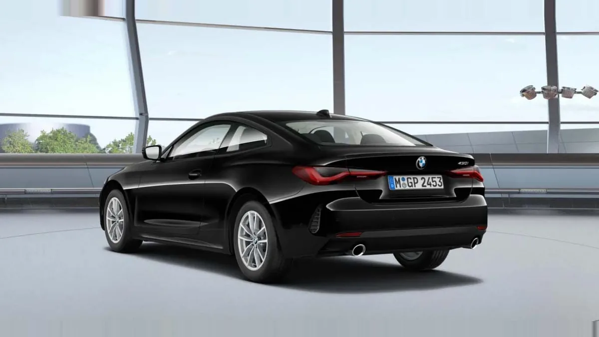 BMW Serie 4 420i Coupé en renting en Barcelona — Interior