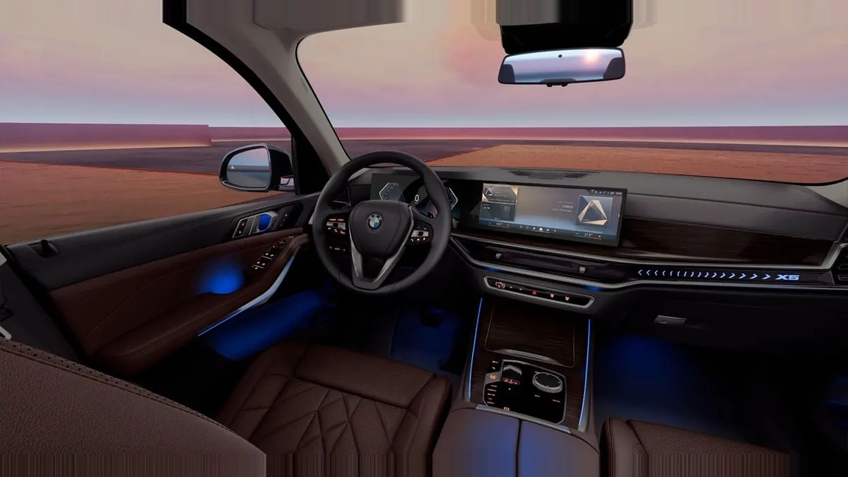 BMW X5 xDrive30d xLine en renting en Barcelona — Delantera