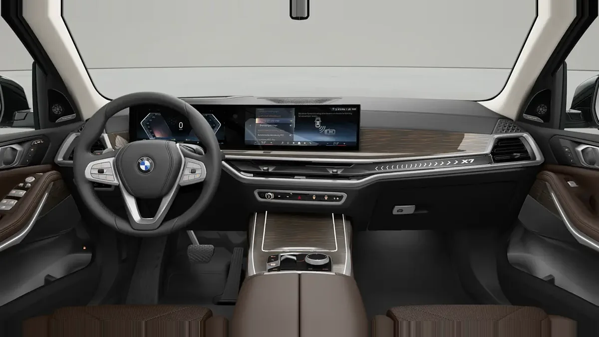 BMW X7 xDrive40i en renting en Barcelona — Delantera