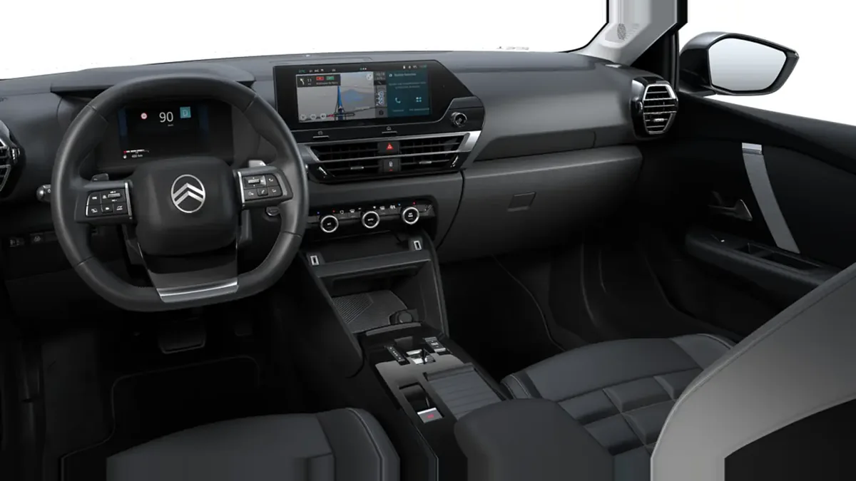 Citroën C4 Hybrid e-DCS6 Max 145CV en renting en Barcelona — Delantera