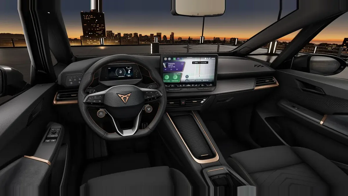 CUPRA Born e-Boost Pack Advanced Plus en renting en Barcelona — Delantera