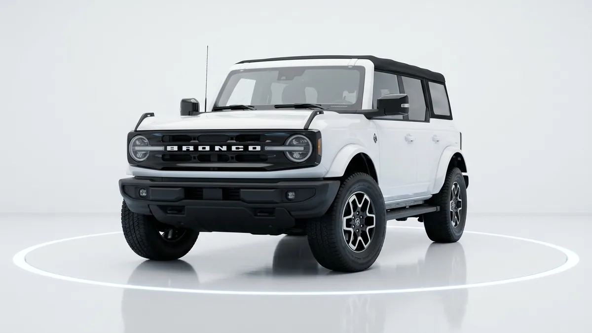 Ford Bronco Outer Banks 2.7 EcoBoost V6 335CV en renting en Barcelona