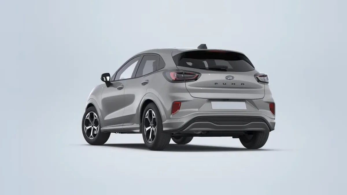 Ford Puma 1.0 EcoBoost MHEV ST-Line 125 en renting en Barcelona — Delantera
