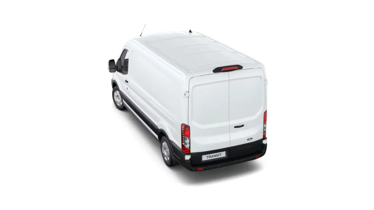 Ford TRANSIT 350 L3 Trend N1 EcoBlue 96kW FWD en renting en Barcelona — Trasera