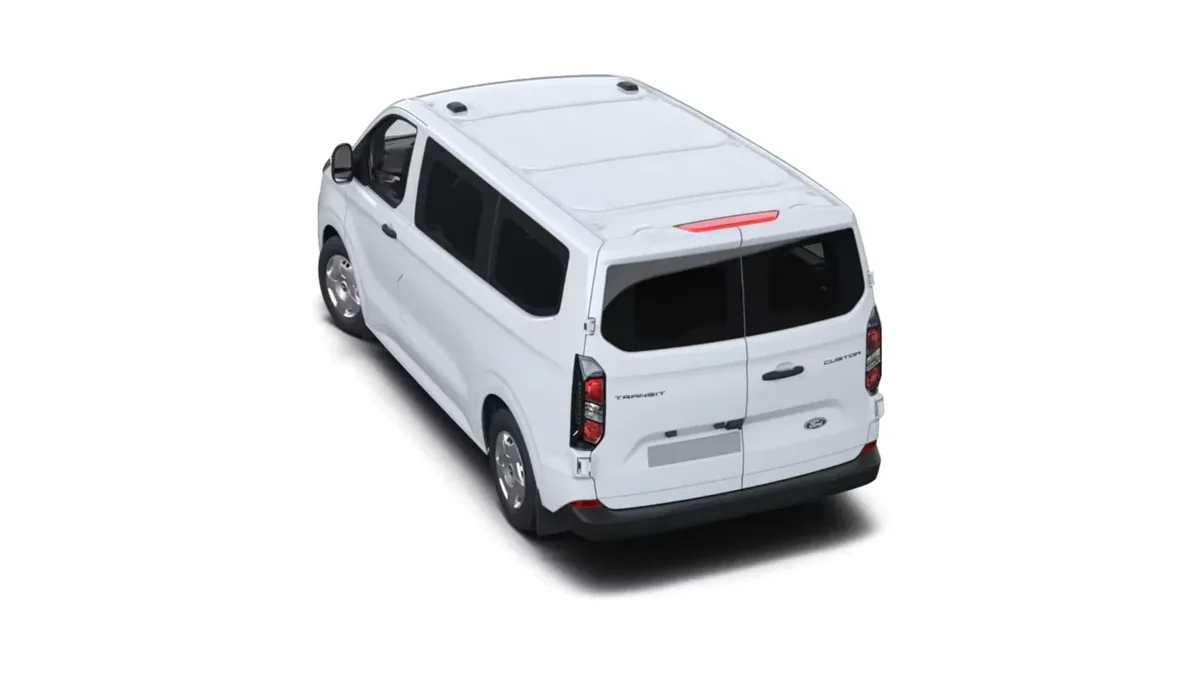 Ford TRANSIT CUSTOM Kombi 2.0 EcoBlue 100kW 320 L1 Trend en renting en Barcelona — Trasera