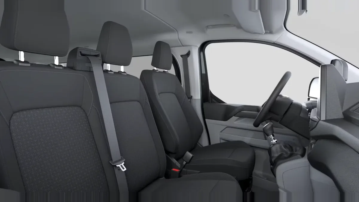 Ford TRANSIT CUSTOM Kombi 2.0 EcoBlue 100kW 320 L1 Trend en renting en Barcelona — Interior