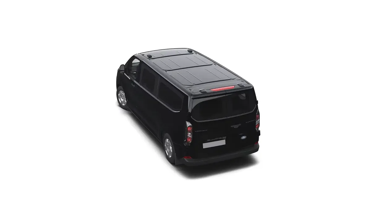 Ford Transit Custom Kombi 2.0 EcoBlue 136CV 320 L2 Trend II en renting en Barcelona — Trasera