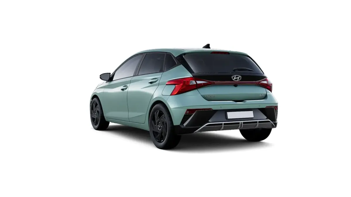 Hyundai i20 1.0T Black Line 90cv MY26 en renting en Barcelona — vista 13