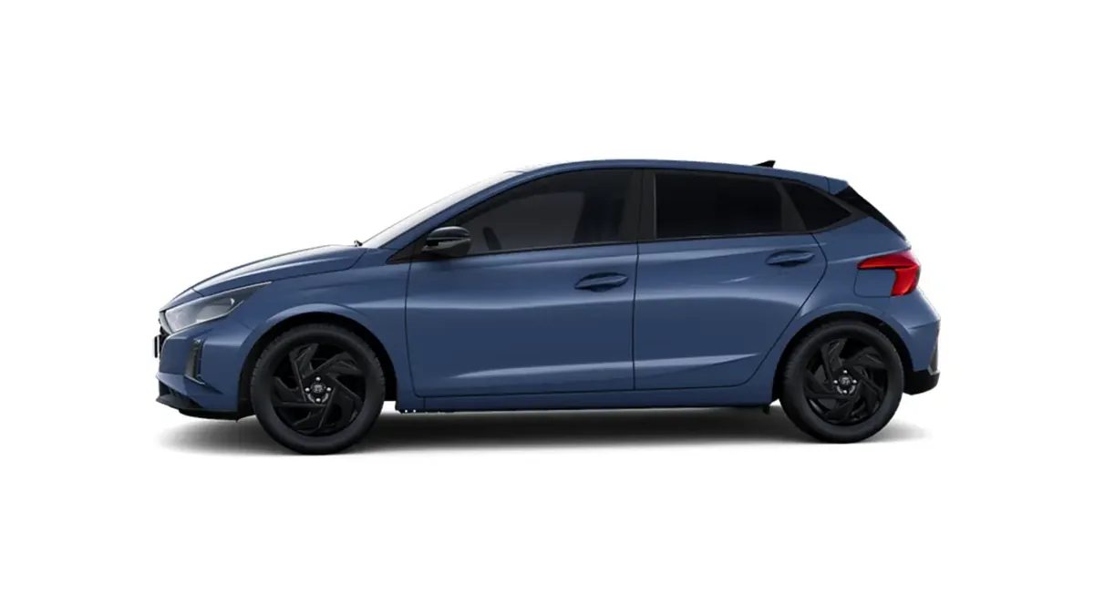 Hyundai i20 1.0T Black Line 90cv MY26 en renting en Barcelona — Trasera
