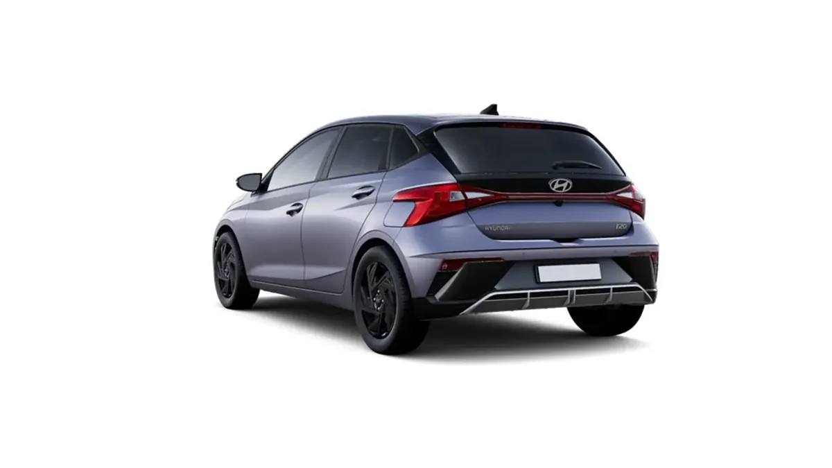 Hyundai i20 1.0T Black Line 90cv MY26 en renting en Barcelona — vista 8