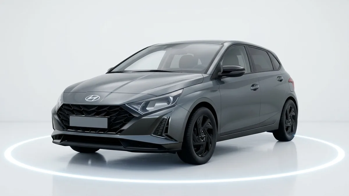 Hyundai i20 1.0T Black Line 90cv MY26 en renting en Barcelona