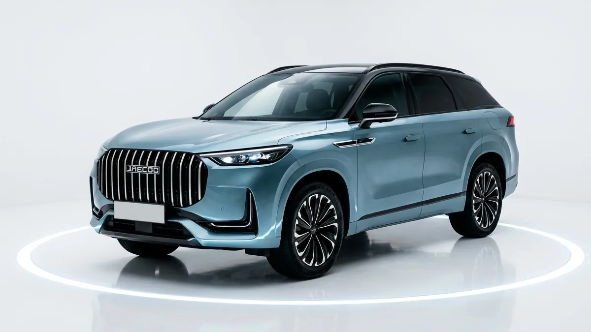 Jaecoo 8 PHEV Exclusive 1.5 TGDI 3DHT AWD 7p. en renting en Barcelona