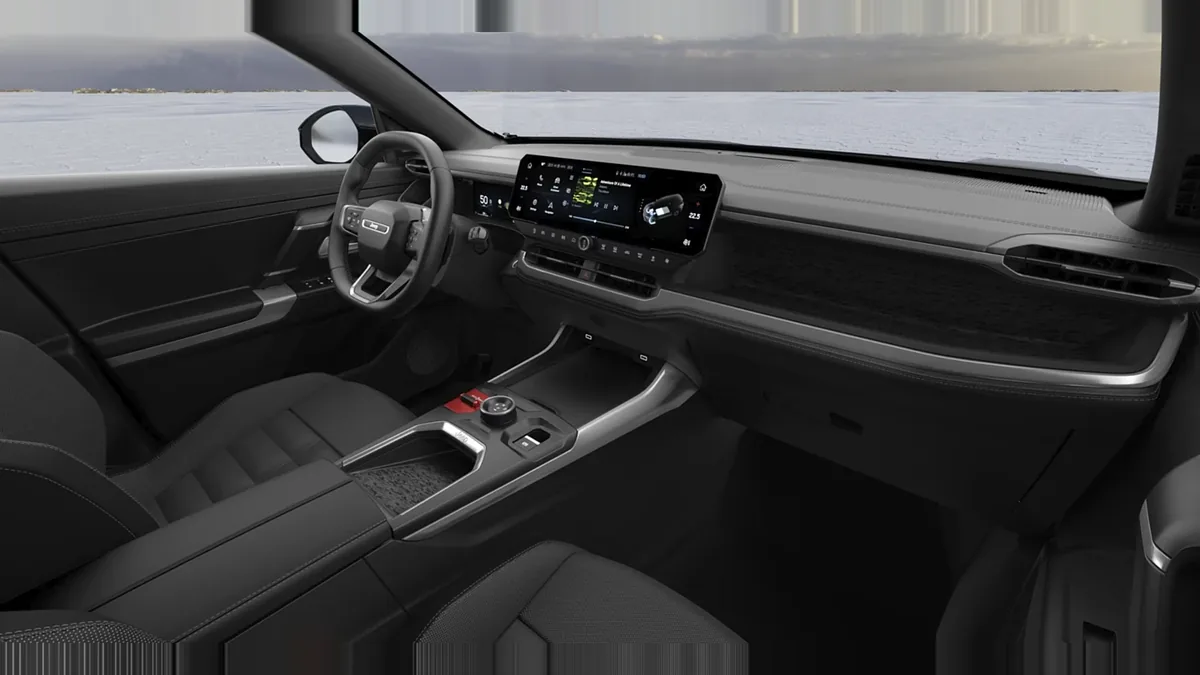 Jeep Compass 1.2 MHEV Altitude 145CV en renting en Barcelona — Interior