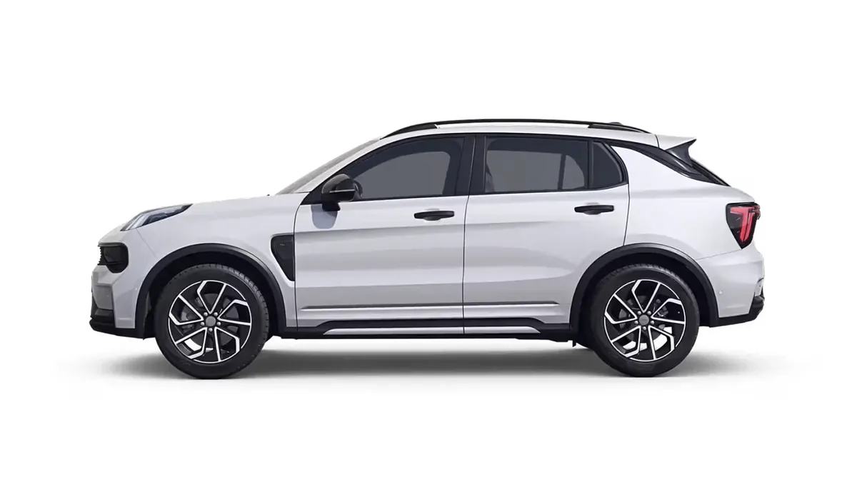 Lynk & Co 01 1.5 PHEV Core en renting en Barcelona — Lateral
