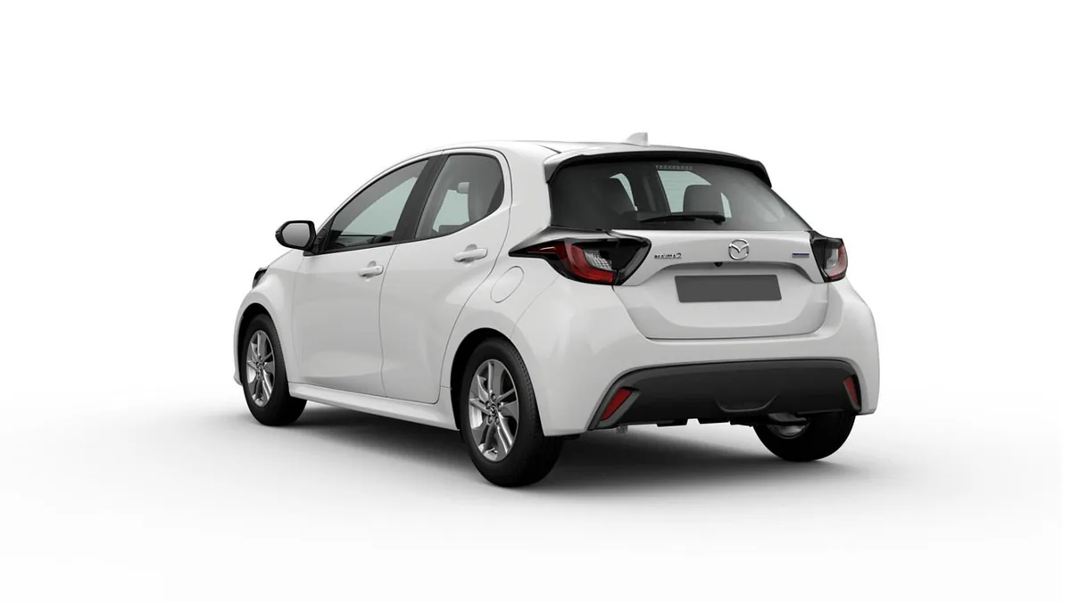 Mazda 2 Hybrid 1.5 85kW 116CV CVT Centre-Line en renting en Barcelona — Trasera