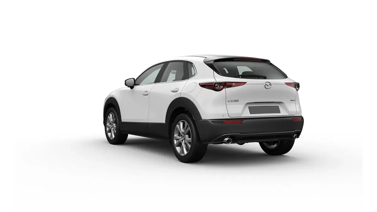 Mazda CX-30 2.5L e-SYACTIV-G MHEV 103kW AT Centre-line en renting en Barcelona — Trasera
