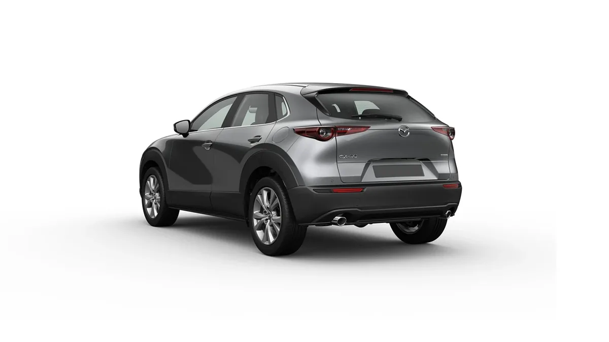 Mazda CX-30 e-SKYACT G MHEV Centre-Line en renting en Barcelona — Trasera