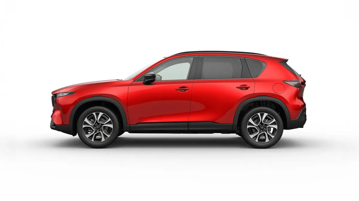 Mazda CX-5 2.5 e-Skyactiv G MHEV Centre-Line 141CV en renting en Barcelona — Delantera