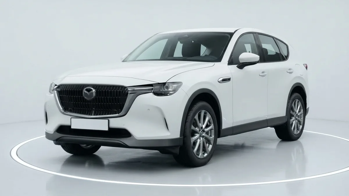 Mazda CX-60 e-Skyactiv D MHEV 147kW RWD 8AT Exclus.-Line en renting en Barcelona — Lateral