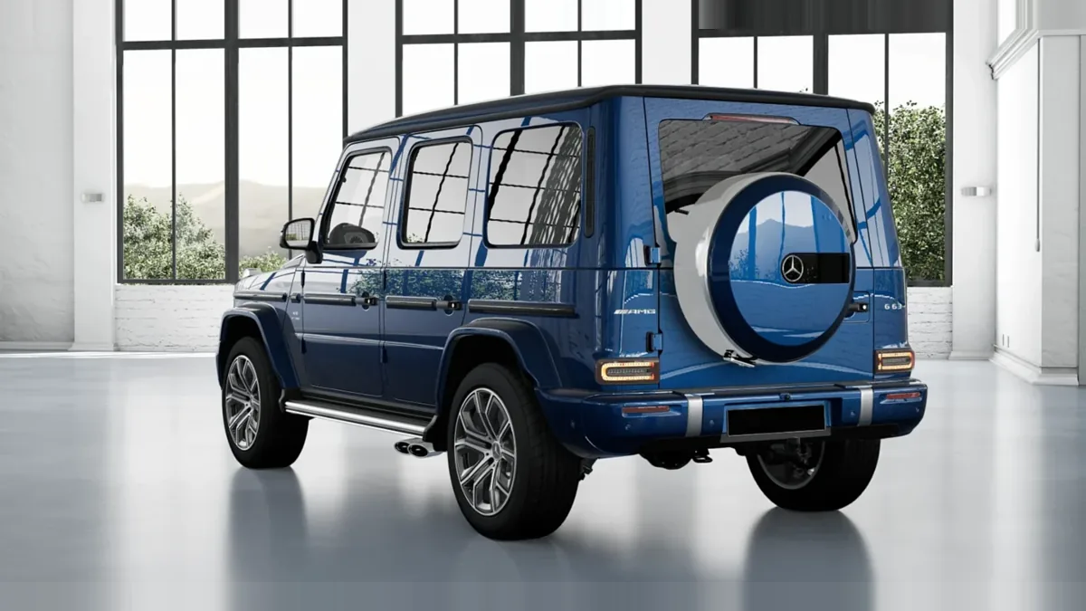 Mercedes-AMG G 63 en renting en Barcelona — Trasera