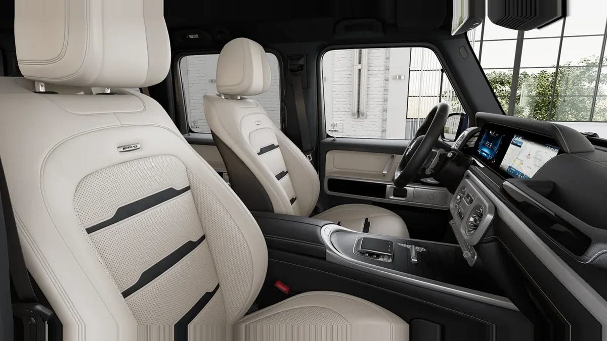 Mercedes-AMG G 63 en renting en Barcelona — Interior
