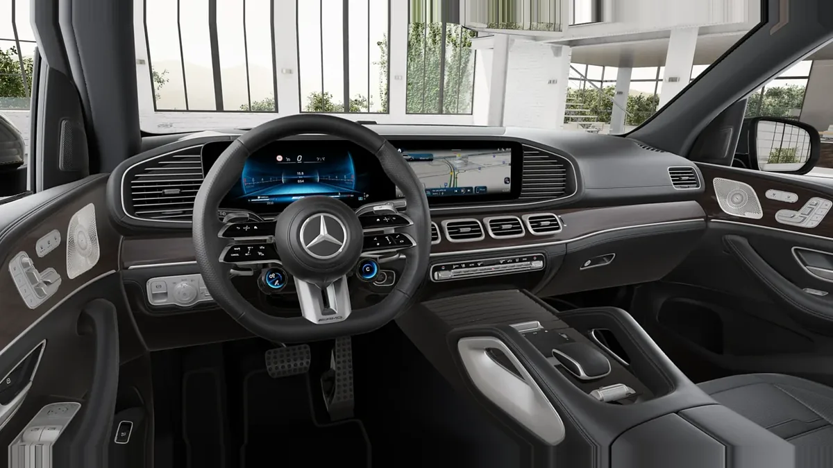 Mercedes-AMG GLS 63 4MATIC en renting en Barcelona — Delantera