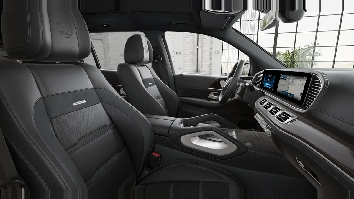 Mercedes-AMG GLS 63 4MATIC en renting en Barcelona — Interior