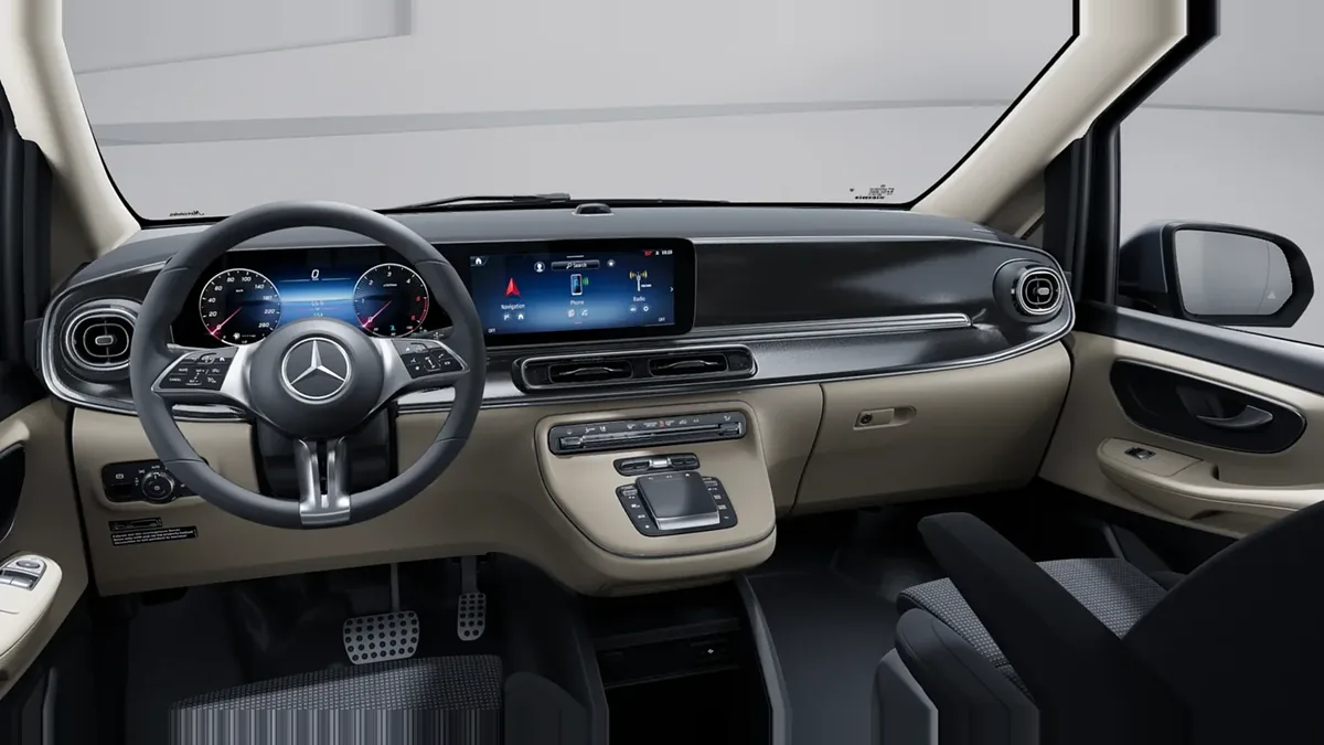 Mercedes-Benz Clase V Marco Polo 300d en renting en Barcelona — Delantera