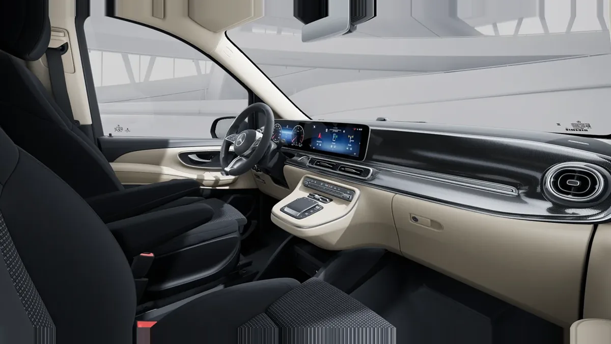 Mercedes-Benz Clase V Marco Polo 300d en renting en Barcelona — Interior