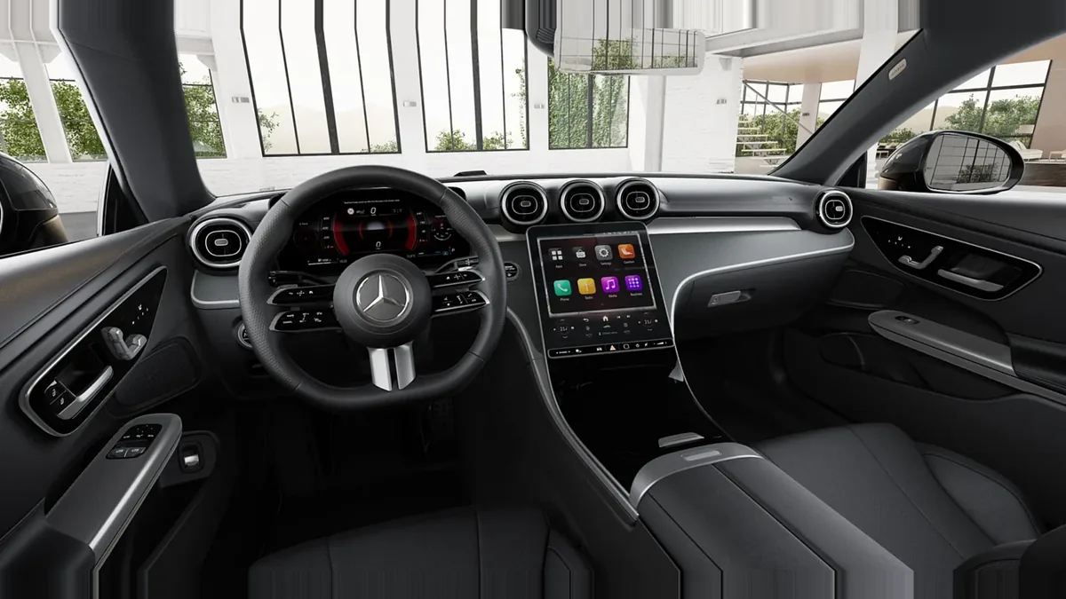 Mercedes-Benz CLE 220d Coupé en renting en Barcelona — Delantera