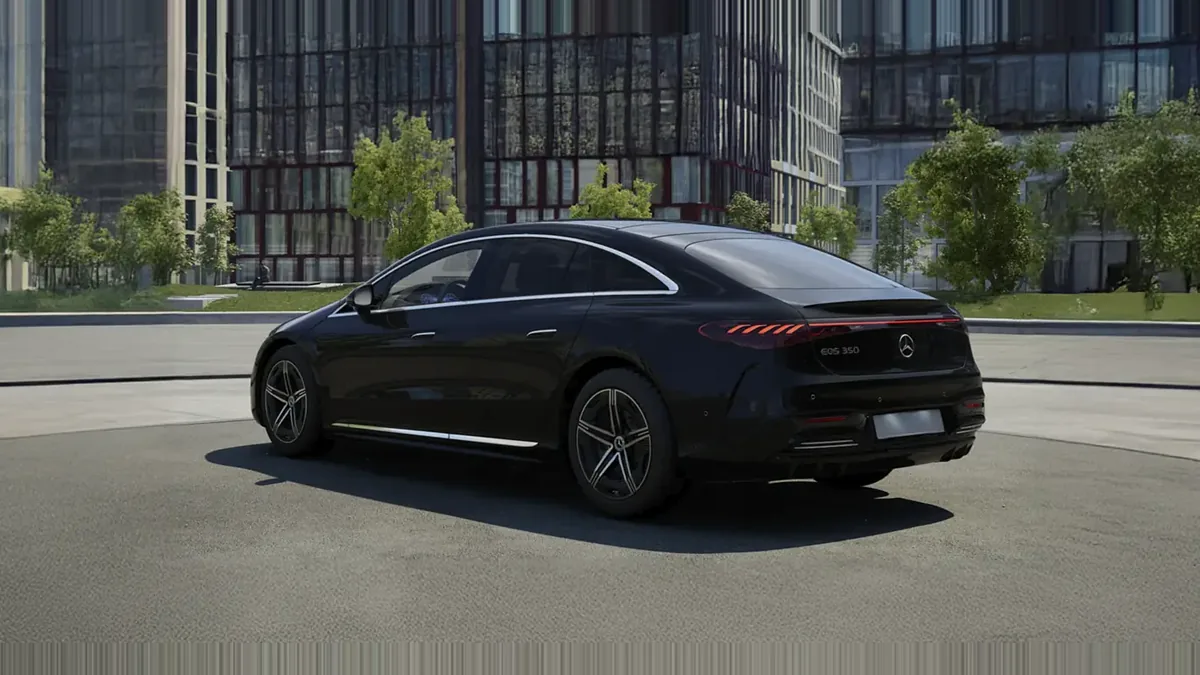 Mercedes-Benz EQS 350 Edition en renting en Barcelona — Trasera