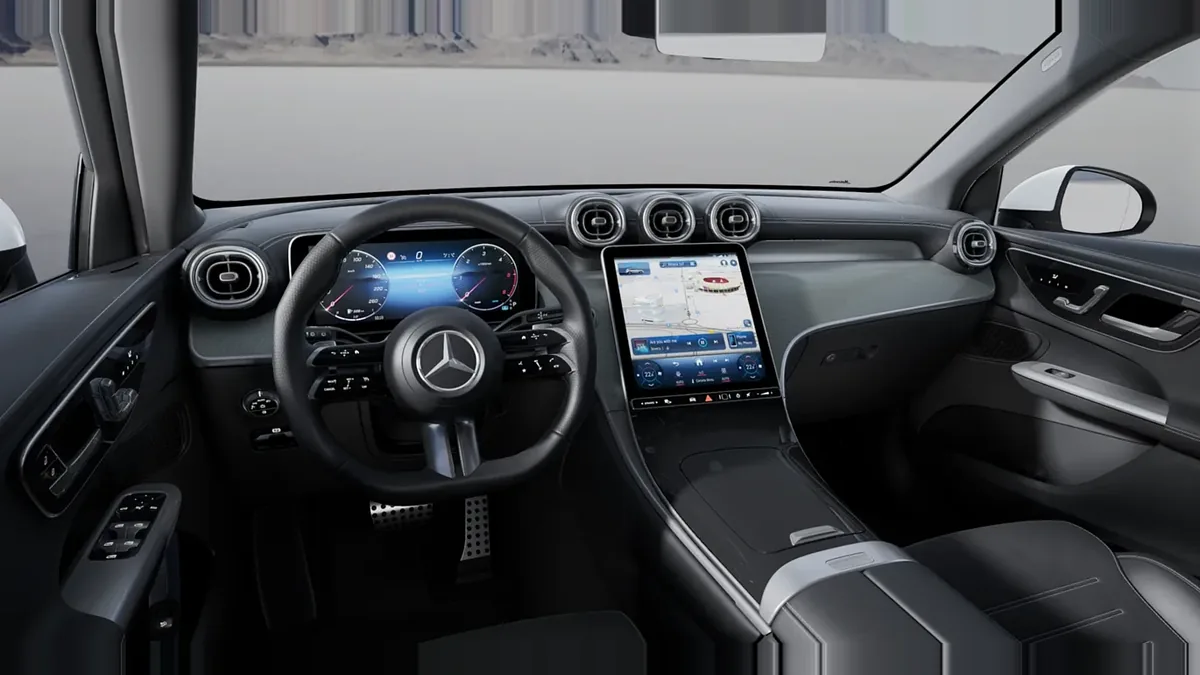Mercedes-Benz GLC 220D 4MATIC en renting en Barcelona — Delantera