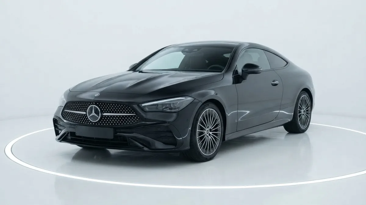 Mercedes-Benz GLC Coupé 220D 4MATIC en renting en Barcelona — Trasera