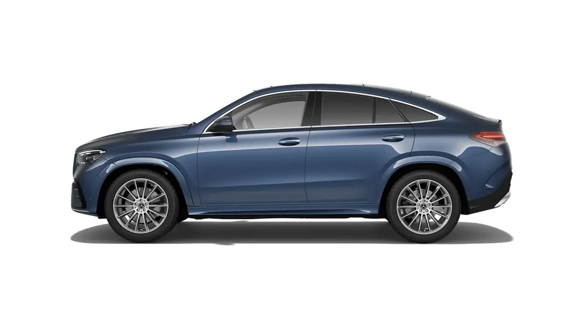 Mercedes-Benz GLE 300d 4MATIC Coupé en renting en Barcelona — Lateral