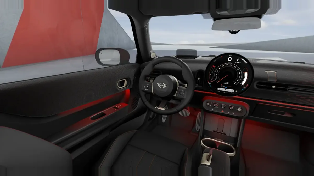 MINI John Cooper Works en renting en Barcelona — Delantera
