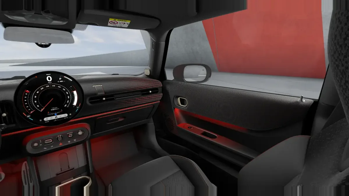 MINI John Cooper Works en renting en Barcelona — Interior