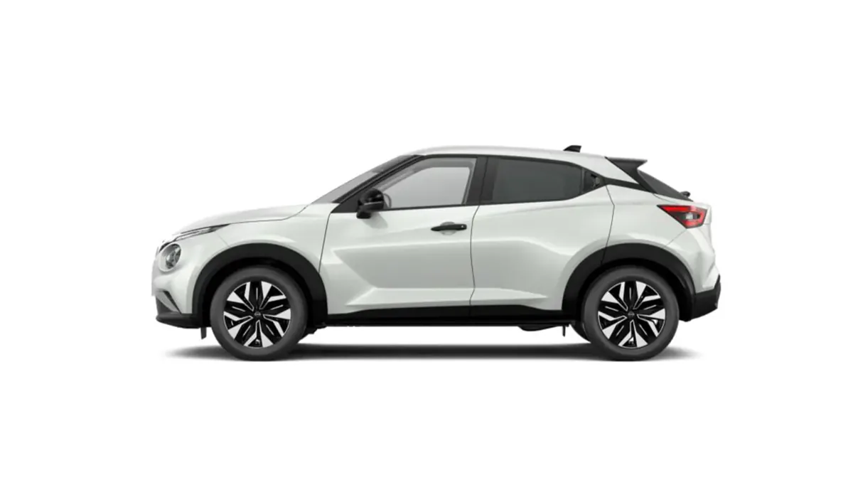 Nissan Juke 1.0 DIG-T 114CV Acenta II en renting en Barcelona — Lateral