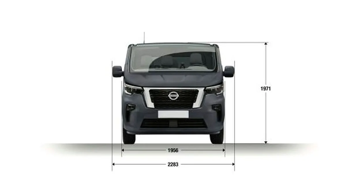 Nissan Primastar Combi 9 L2H1 N-Connecta 150CV II en renting en Barcelona — Lateral