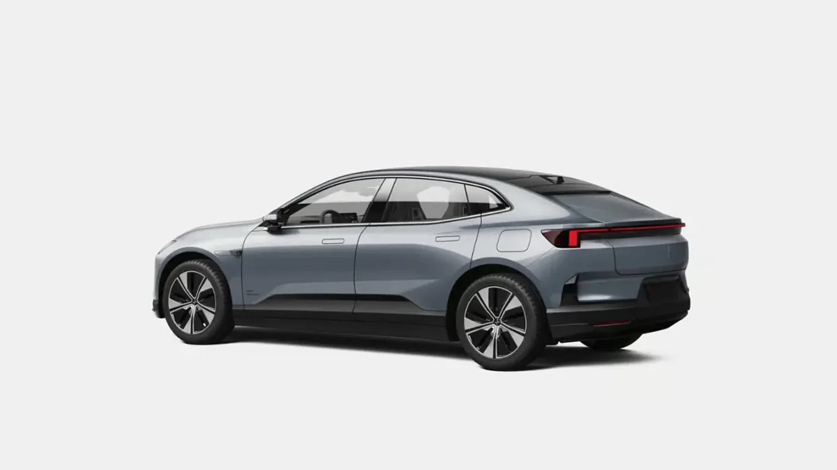 Polestar 4 Long Range Single Motor en renting en Barcelona — Trasera