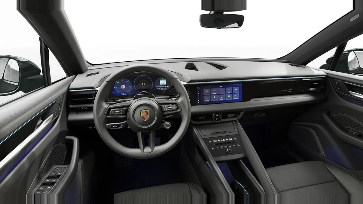 Porsche Macan 4 408CV en renting en Barcelona — Delantera