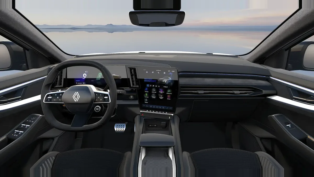 Renault Espace Espirit Alpine Full Hybrid E-Tech 146kW 7p en renting en Barcelona — vista 6