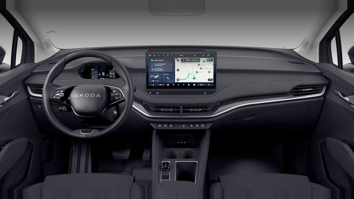Škoda Elroq 150kW (204CV) 63kWh en renting en Barcelona — Delantera