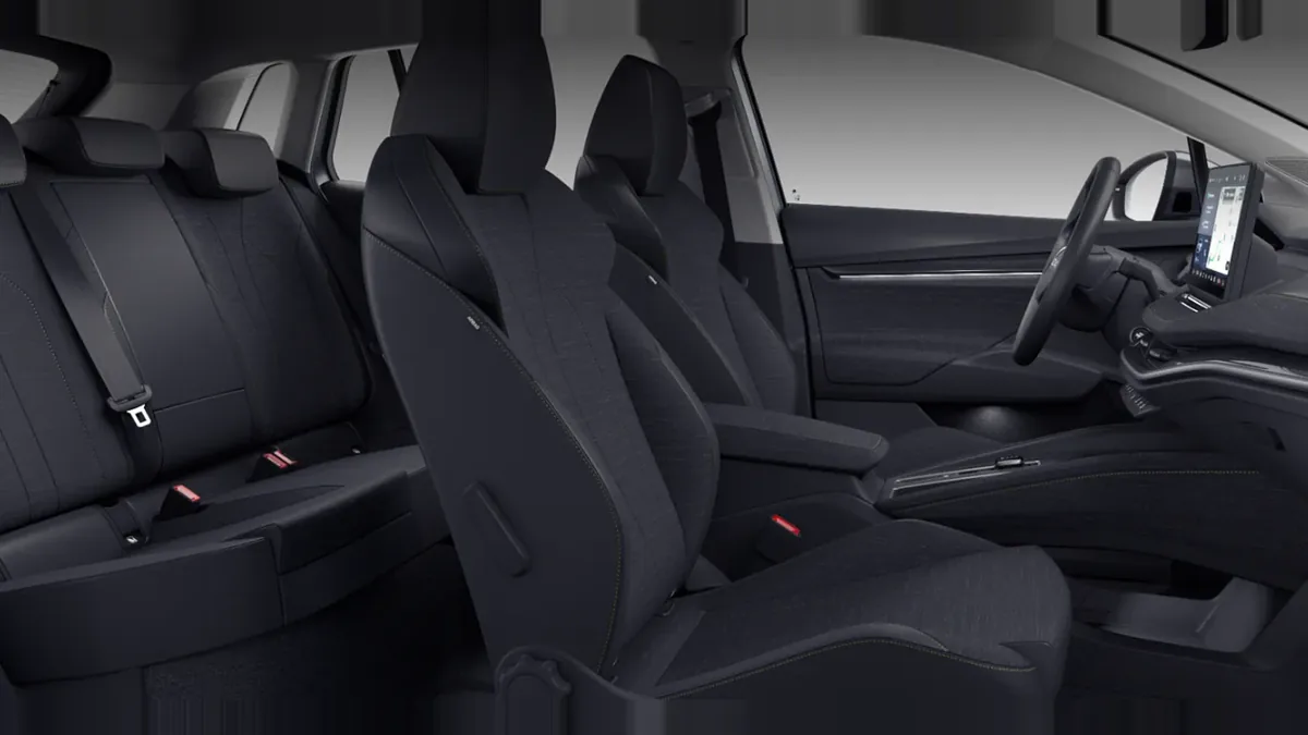 Škoda Elroq 150kW (204CV) 63kWh en renting en Barcelona — Interior