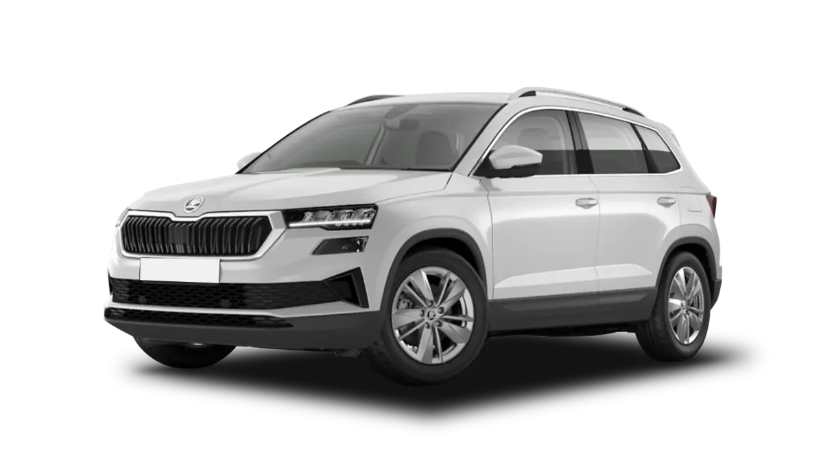 Škoda Karoq Selection 2.0 TDI DSG en renting en Barcelona — Lateral