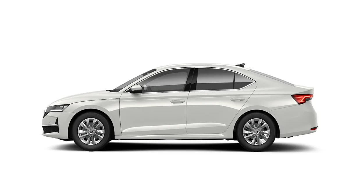 Škoda Octavia Limo Selection 2.0 TDI 150CV DSG 7vel en renting en Barcelona — Lateral
