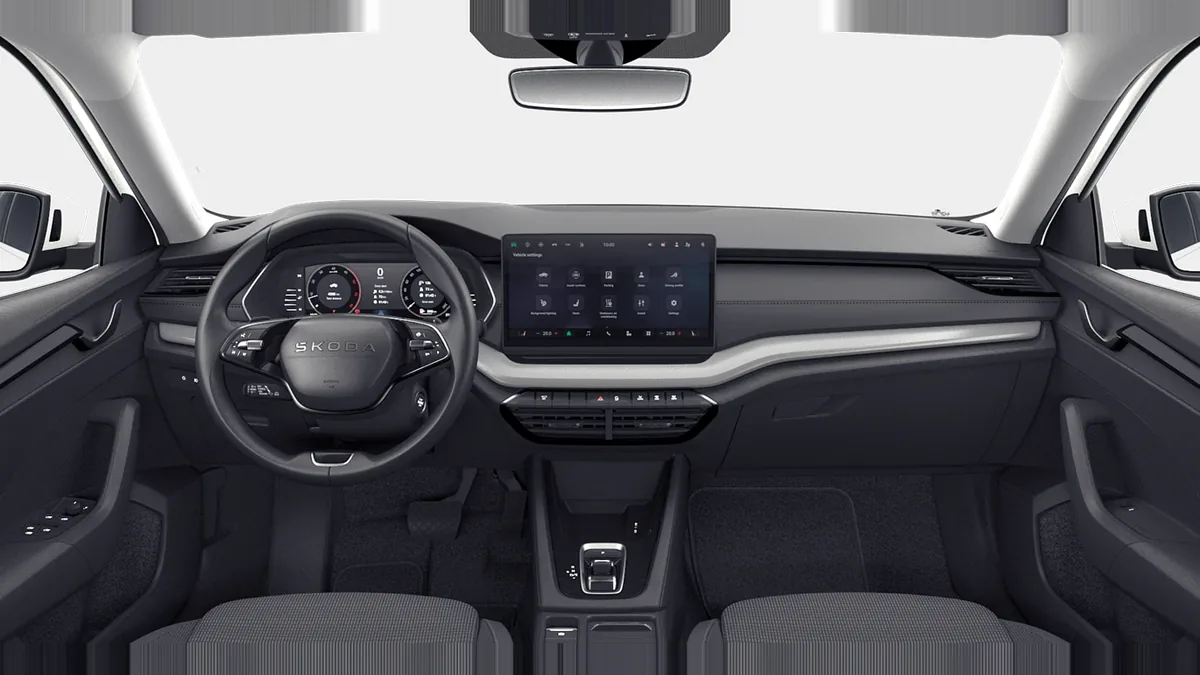Škoda Octavia Limo Selection 2.0 TDI 150CV DSG 7vel en renting en Barcelona — Delantera