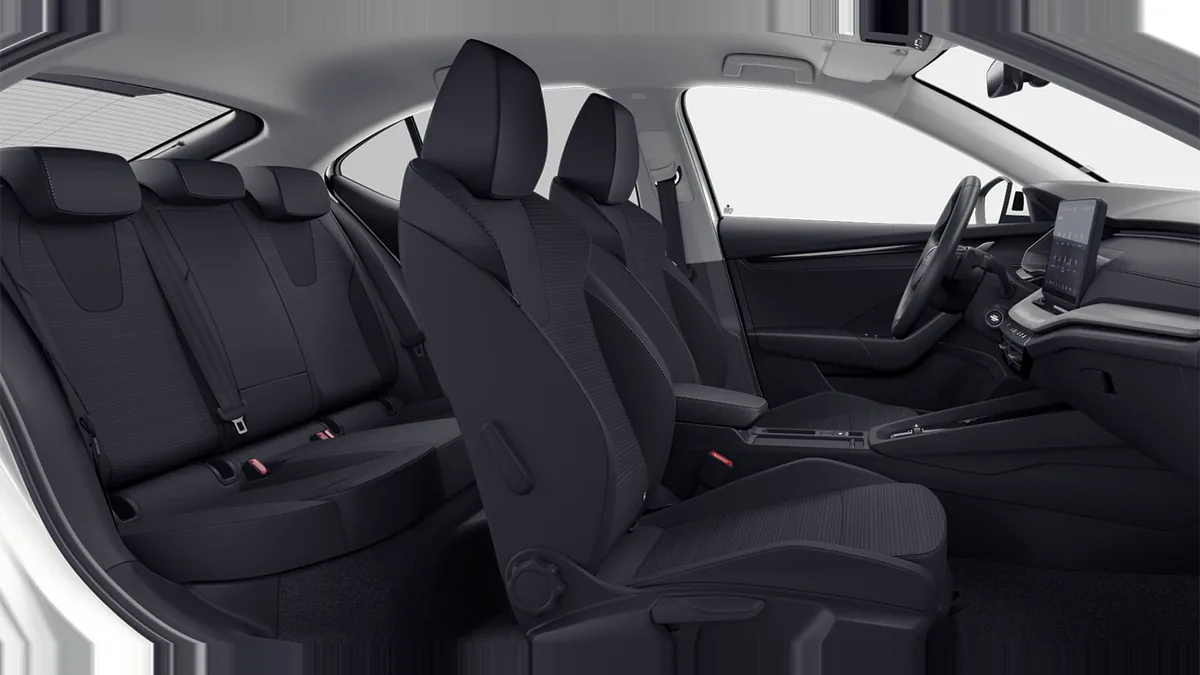 Škoda Octavia Limo Selection 2.0 TDI 150CV DSG 7vel en renting en Barcelona — Interior