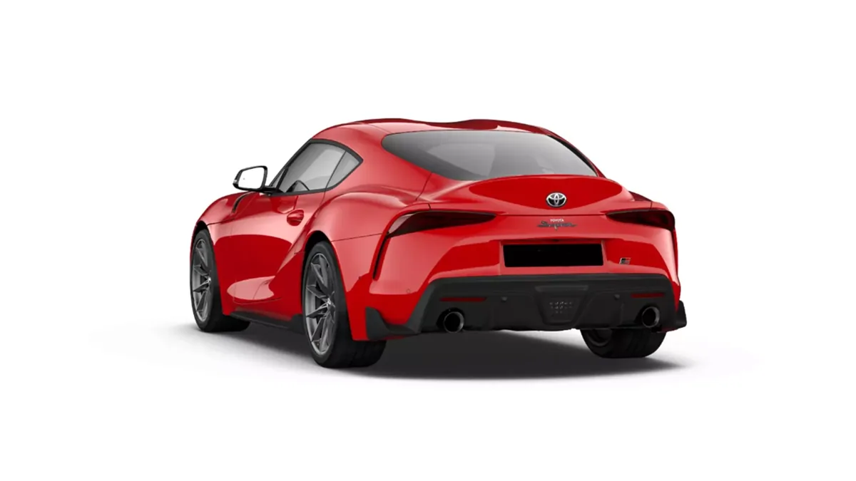 Toyota GR Supra 3.0T 250kW (340CV) Performance AT8 en renting en Barcelona — Trasera