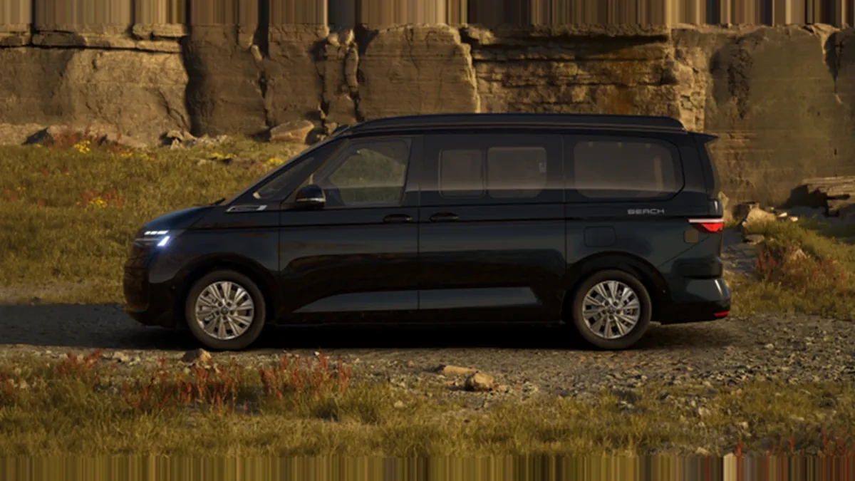 Volkswagen California Beach Tour 2.0 TDI 110kW (150CV) DSG en renting en Barcelona — Lateral